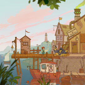 Рыбацкая деревня