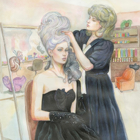 Иллюстрация к произведению «Удивительные девочки России»