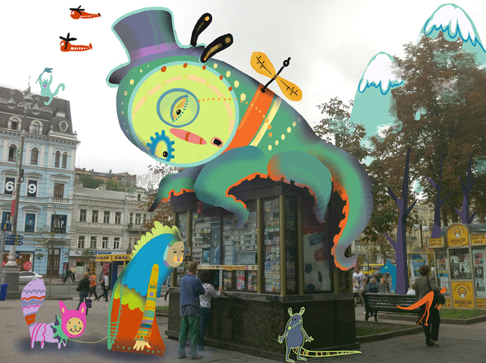 Чудики на Бессарабке