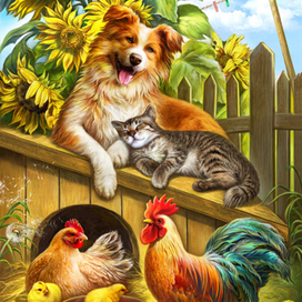 Деревенское лето