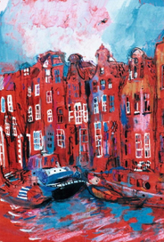 Амстердам, вечер