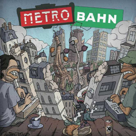 Figub Brazlevič and Parental "Metro Bahn" vinyl art