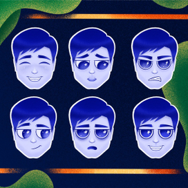 Стикеры "эмоции"