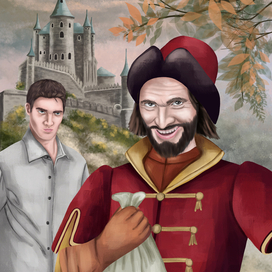 Иллюстрация к детской сказке "Сердце матери"