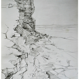 каменистый пляж