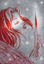 Ангел со свечей