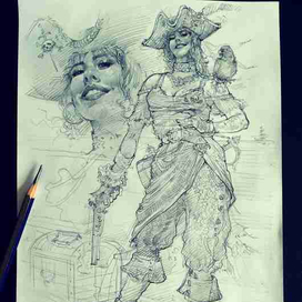 Пиратка Карибского Моря.