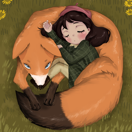 Девочка и Лис