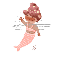 Серия о милой русалке