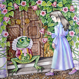 Алиса и Лакей Герцогини