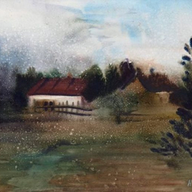 Белый домик