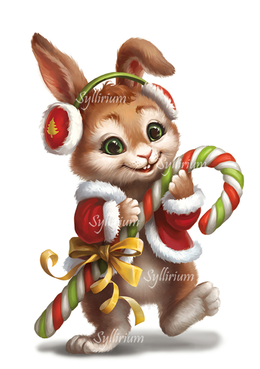 Новогодний кролик 2