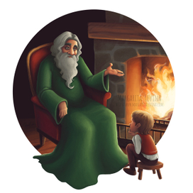 "Однажды великий Бог по имени Паладайн..."