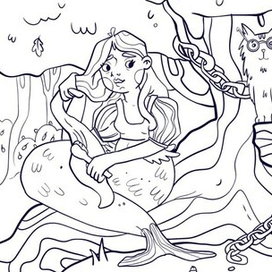 чистовой лайн иллюстрации