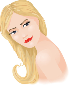 Блондинка