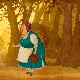 фрагмент оформления продуктового магазина