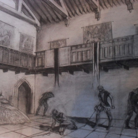 Эскиз, Шекспир "Гамлет"