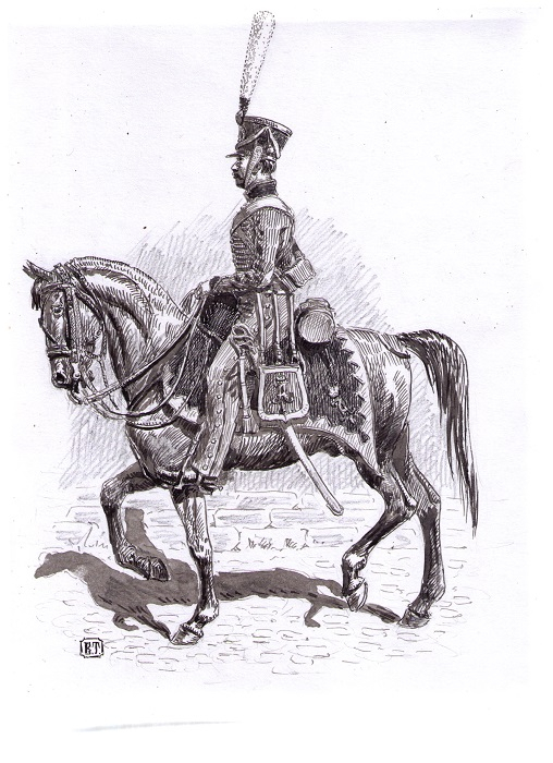 Русский гусар. 1812г.
