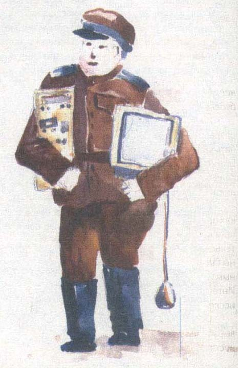 Иллюстрация в журнал "Компьютер Price"