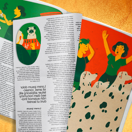 Журнальная иллюстрация