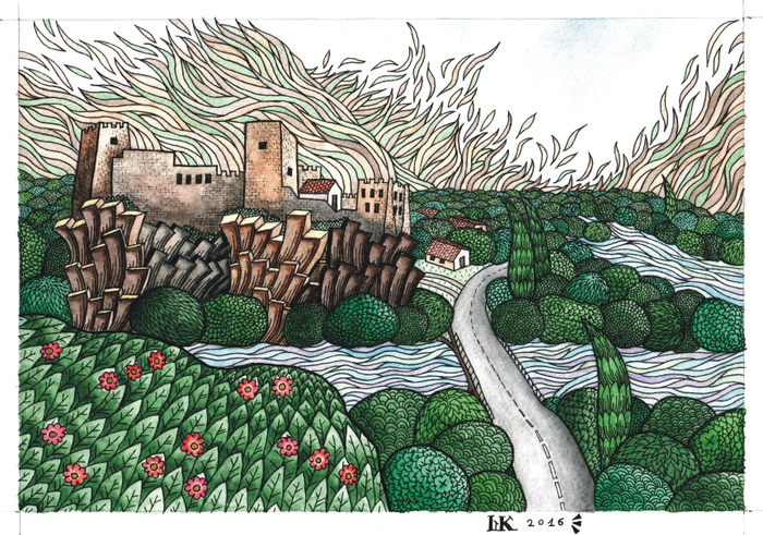 Крепость Хертвиши. Грузия