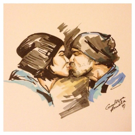 влюбленные