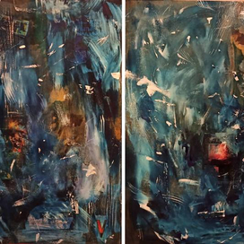 Abstract#Diptych