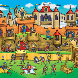 Замок и рыцари