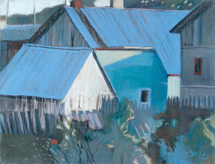 "Голубые крыши". 