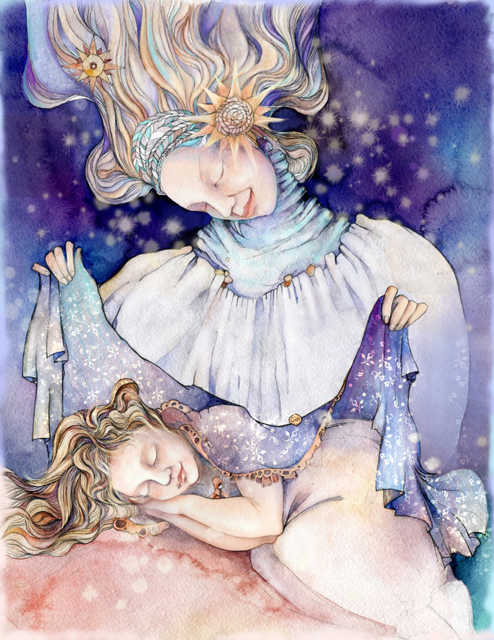 Иллюстрация к стихам для детей