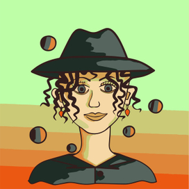 Девушка в шляпе