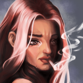 Печальный портрет