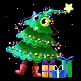 Елка новогодняя 