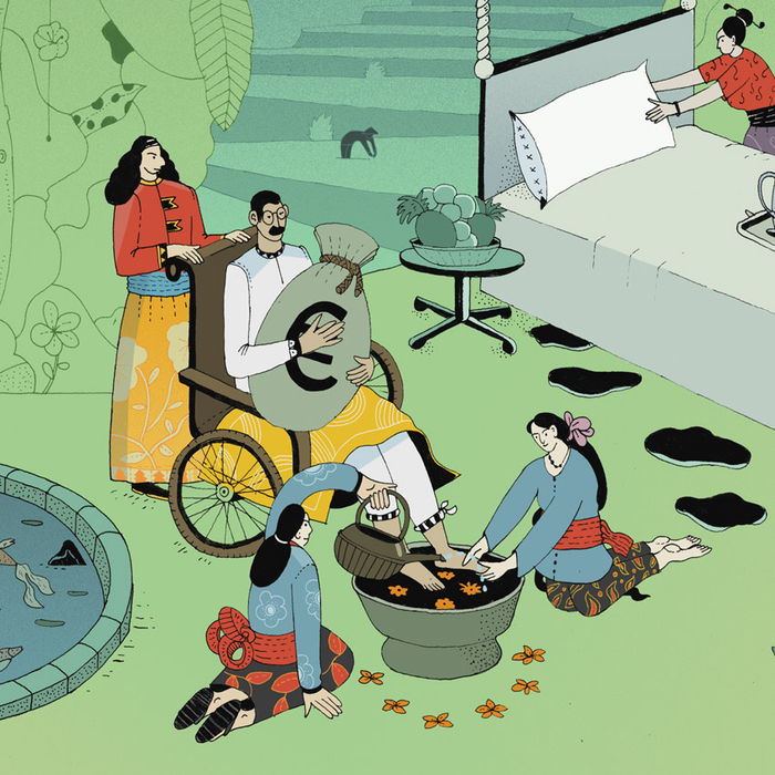 про уход за богатыми пенсионерами