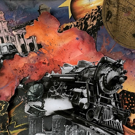 иллюстрация к стих-ю Бориса Пастернака "Ночь"