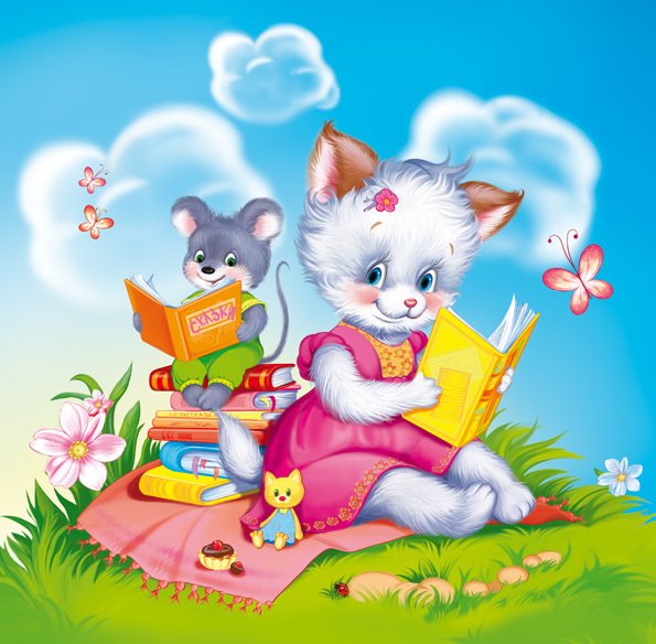 иллюстрация к обложке " ЧИТАЕМ ПОСТЕ БУКВАРЯ"