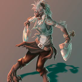 концепт-арт гнолла