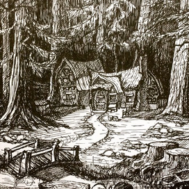 Лесной домик