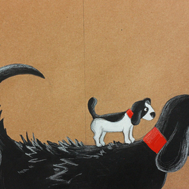 Авторская книга "Один день из жизни карманной собачки