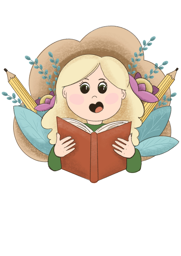 Девочка с книгой