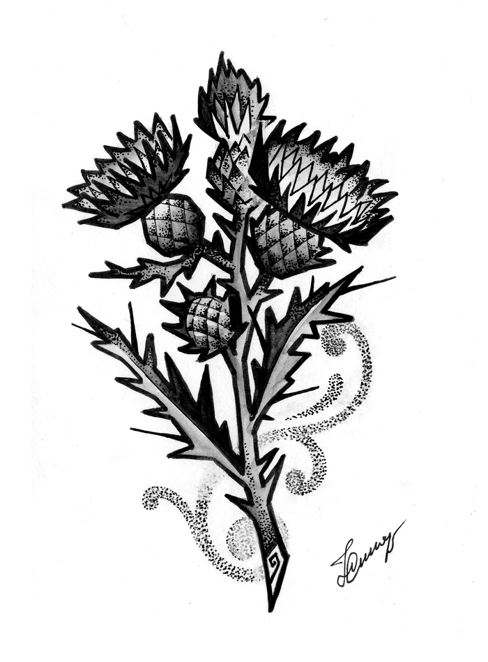 Чертополох