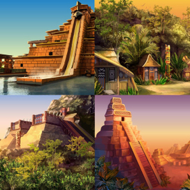 Иллюстрации для игры 