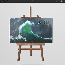 Кисти и 3D холсты для Procreate