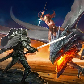 Рыцарь тьмы и всадник