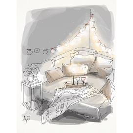 Плед и вино