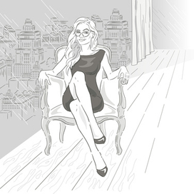 Скетч для визуализации рекламной компанийй ОКО