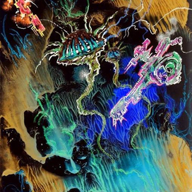 В глубинах экзопланеты.