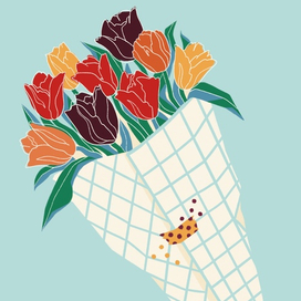 Тюльпаны на 8 марта