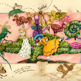 "Алиса в стране чудес"