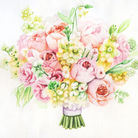 букет невесты